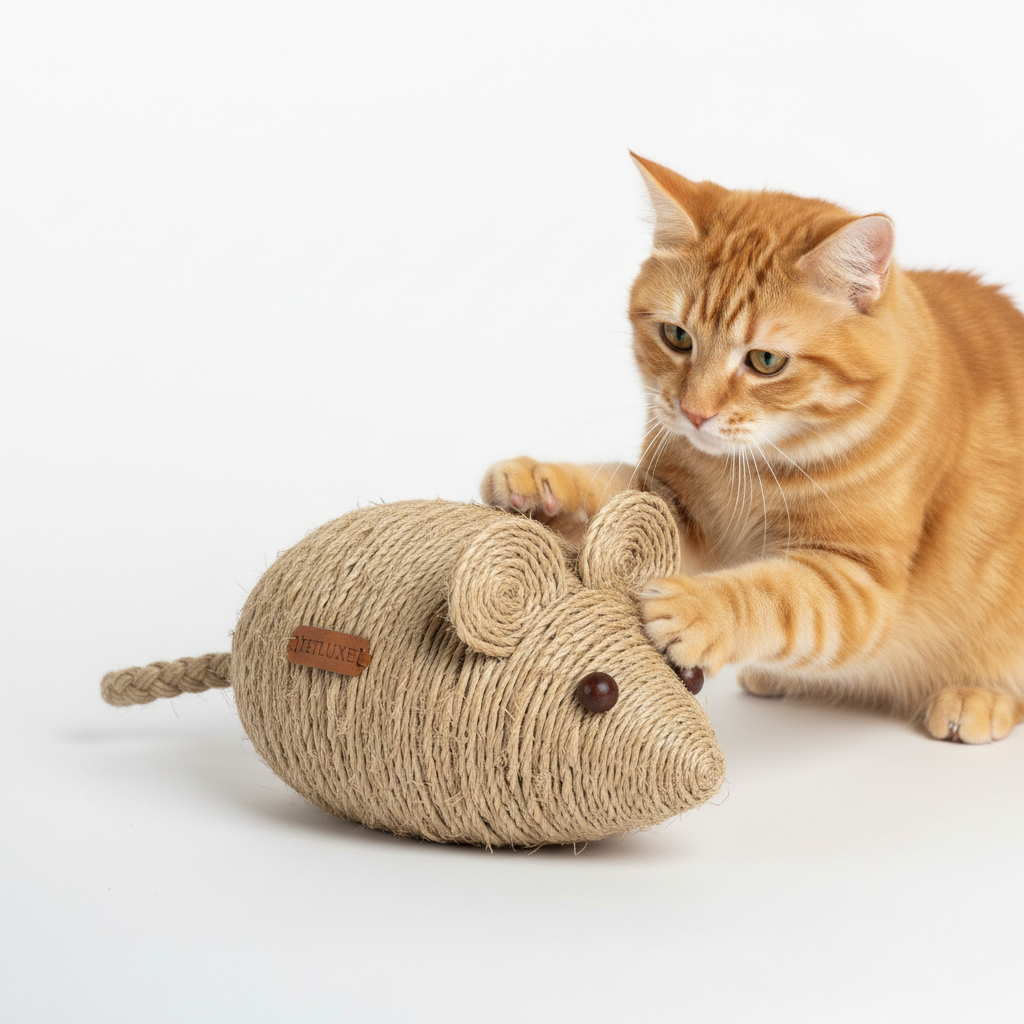 Griffoir souris en sisal pour chat